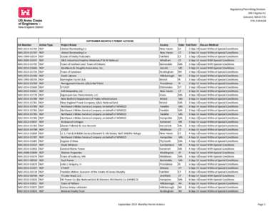 Regulatory/Permitting Division 696 Virginia Rd Concord, MA [removed]‐318‐8338  DA Number