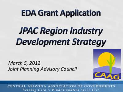 CAAG Economic Development District