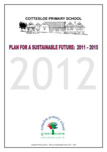 COTTESLOE PRIMARY SCHOOL  Cottesloe Primary School – Plan for a Sustainable Future: [removed] COTTESLOE PRIMARY SCHOOL PLAN FOR A SUSTAINABLE FUTURE: 2011 – 2015.