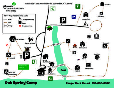 Entrance[removed]Weston Road, Somerset, NJ[removed]Deer Run KEY - Map not drawn to scale. Road