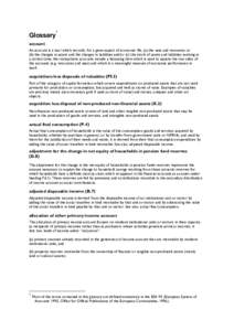 Accountancy / Operating surplus / Capital formation / Intermediate consumption / Gross fixed capital formation / Balance sheet / Gross domestic product / Consumption of fixed capital / Asset / National accounts / Macroeconomics / Economics