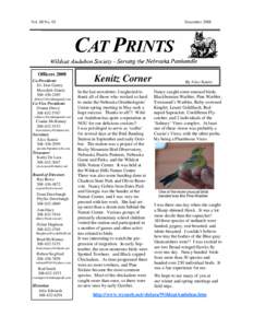 WAC Newsletter December 2008