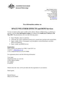 Microsoft Word - SpaceWeather_Registration.doc