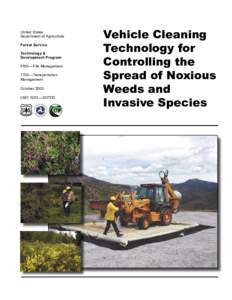 United States Department of Agriculture Forest Service Technology & Development Program 5100—Fire Management