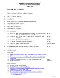 Barrhead / Pembina Hills / ASBA / Minutes / Government / Pembina Hills Regional Division No. 7 / Meetings / Neerlandia /  Alberta