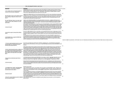 STOP LOSS REQUEST FOR INFO - DUE[removed]QUESTION 1. How common is the use of stop loss insurance in connection with self-insured arrangements?  RESPONSE