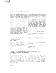 June 27 / Administration of William J. Clinton, 2000 latest research on treating tobacco use and addiction. These guidelines will enable clinicians, employers, insurers, health benefits managers, and others to employ pro