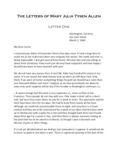 Microsoft Word - Mary Allen letters.doc