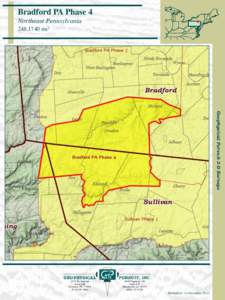Bradford PA Phase 4 Northeast Pennsylvania[removed]mi2 Geophysical Pursuit 3-D Surveys