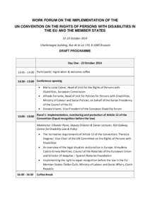 Convention on the Rights of Persons with Disabilities / Disability rights movement / Sociology / Ombudsman / Government / European Union / Scottish Human Rights Commission / Human rights / Disability / Disability rights / Ethics / Human rights instruments