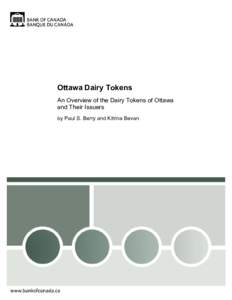 Microsoft Word - Ottawa Dairy Tokens final.doc