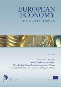 Occasional paper[removed]: Growth, risks and governance: the role of the financial sector in southeastern Europe