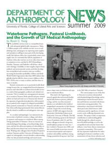 Anthropology / Applied anthropology / Marvin Harris / University of Florida / Institute of Food and Agricultural Sciences / Lynne P. Sullivan / Alachua County /  Florida / Florida / Gainesville /  Florida