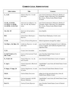 Microsoft Word - abbr.doc