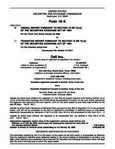 UNITED STATES SECURITIES AND EXCHANGE COMMISSION Washington, D.C[removed]Form 10-K (Mark One)