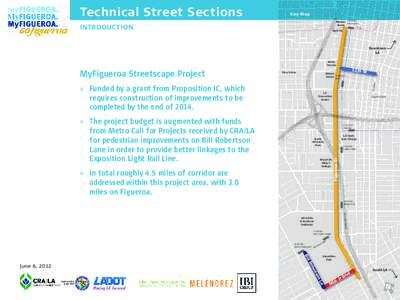 Technical Street Sections  Key Map Wilshire STATION: 7th/METRO Grand