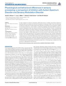 ORIGINAL RESEARCH ARTICLE published: 03 November 2009 doi: [removed]neuro[removed]INTEGRATIVE NEUROSCIENCE