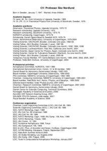 Nobel laureates in Physics / Academia / Nordic Institute for Theoretical Physics / Niels Bohr Institute / Copenhagen University Observatory / International Astronomical Union / Gart Westerhout / Physics / Science / Niels Bohr