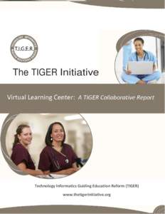 The TIGER Initiative  Technology Informatics Reform(TIGER) (TIGER)