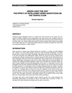 Traffic law / Road safety / Intelligent speed adaptation / Traffic flow / Traffic / Roundabout / Speed limit / Lane / Road / Transport / Land transport / Road transport