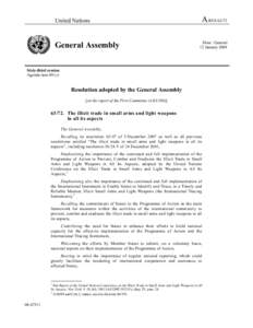 United Nations  General Assembly A/RES[removed]Distr.: General