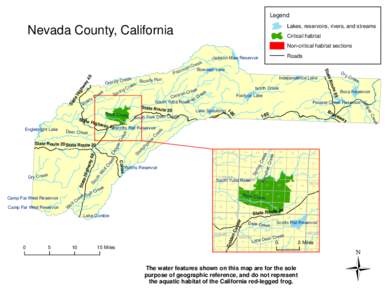 California / Yuba River / Scotts Flat Reservoir / Deer Creek / California State Route 20 / Camp Far West Reservoir / Geography of California / Sierra Nevada / Northern California