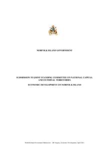 2014_04_17_ NORFOLK ISLAND GOVERNMENT SUBMISSION JSCECONOMIC DEVELOPMENT