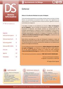 Editorial   Oficina de Coordinación Municipal de Ayuda al Refugiado Tras el drama desencadenado por los recientes acontecimientos ocurridos en Oriente