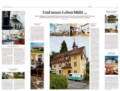 Wohnen  sonntagszeitung.ch | 6. September 2015 Fotos: Albrecht Schnabel