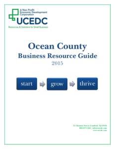 Ocean County Business Resource Guide 2015 start
