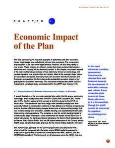 ECONOMIC IMPACT OF THE PLAN  C H