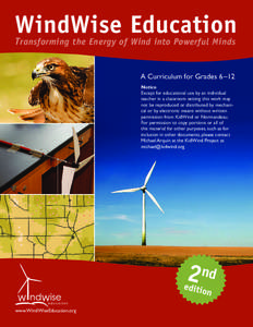Electric power / Electrical generators / Energy conversion / Wind turbines / Technology / Wind farm / Bird migration / Environmental impact of wind power / Buffalo Ridge Wind Farm / Energy / Wind power / Electrical engineering