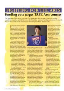 Adelaide College of the Arts / Association of Commonwealth Universities / South West TAFE / Victoria University /  Australia / Education in Australia / Technical and further education / Vocational education