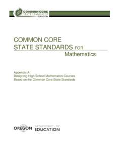 Common Core State Standards Initiative / Algebra / Elementary algebra / Mathematics / Complex number / Precalculus / Calculus / Mathematics education in the United States / Mathematics education in New York / Mathematics education / Education / Education reform