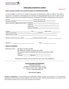 formulaire d'adhésion familial 2014 bilingue - SC