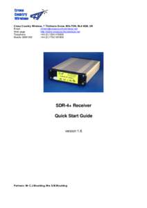 Cross Country Wireless, 7 Thirlmere Grove, BOLTON, BL4 0QB, UK Email [removed] Web page http://www.crosscountrywireless.net Telephone