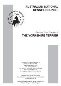 BSE Yorkshire Terrier.pmd