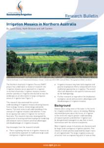 Research Bulletin: Irrigation Mosaics in Northern Australia