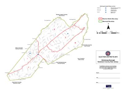 Watchung Borough Polling Locations  Rd el l nn