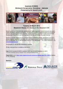 Microsoft Word - Brickwork Conservation Workshop, Adelaide_flier