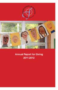 Annual Report for Giving[removed] From the Clerk of the Board of Directors Dear Friends,