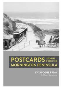 Postal stationery / Deltiology / States and territories of Australia / Mornington Peninsula / Collecting / Postcards / Philately / British culture