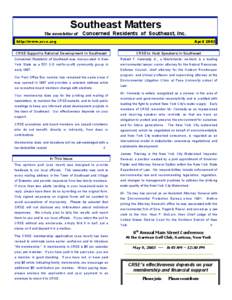 Microsoft Word[removed]CRSE Newsletter.doc