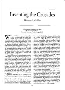 Jonathan Riley-Smith / Asia / Saladin / Historiography of the Crusades / Christianity in the 13th century / Crusades / First Crusade / Middle Ages