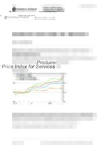 Prices and Costs[removed]Producer Price Index for Services 2012, 4th quarter  Producer prices for services went up by 2.2 per cent in