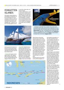 up REISE-INFO DOWNLOAD · MSV AMIRA · MOLUKKEN/INDONESIEN FORGOTTEN ISLANDS