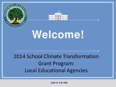 2014 School Climate Transformation Grant Program: Local Educational Agencies (PDF)