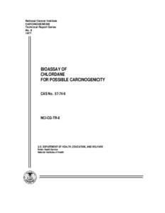 TR-008 Bioassay of Chlordane for Possible Carcinogenicity (CAS No[removed])