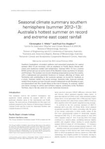 Physical oceanography / Climatology / Atmospheric dynamics / Climate / El Niño-Southern Oscillation / Madden–Julian oscillation / Tropical cyclogenesis / La Niña / Indian Ocean Dipole / Atmospheric sciences / Meteorology / Tropical meteorology