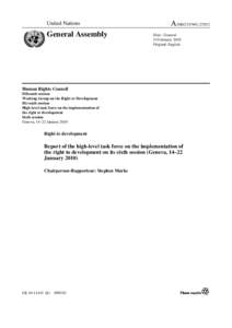 United Nations / Economics / International development / Development / Agreement on Trade-Related Aspects of Intellectual Property Rights / World Trade Organization / World Intellectual Property Organization / Intellectual property / Traditional knowledge / International trade / Human rights / Law